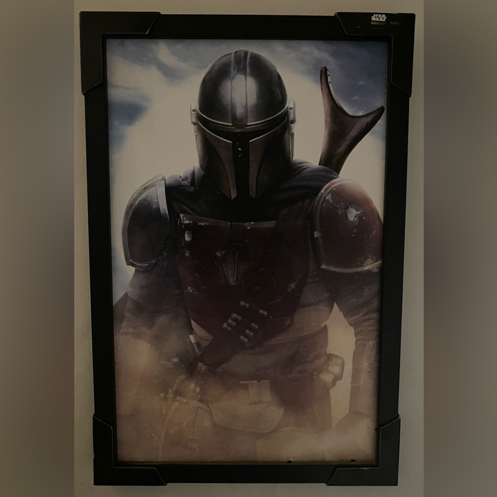 Star Wars framed picture